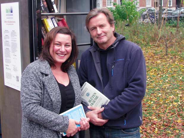 25. Offener Bücherschrank der Bürgerstiftung Köln in Nippes eröffnet