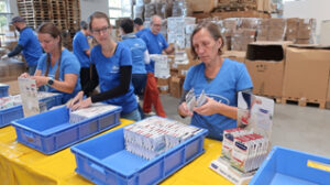 Ein starkes Team für gute Zwecke in Köln, hier bei innatura