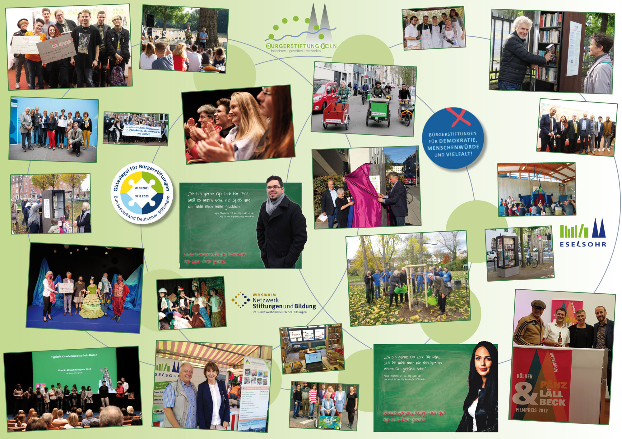 Was die Bürgerstiftung Köln alles macht