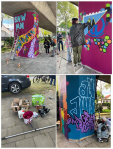 Hot Spot Alter: ein intergenerationales Graffiti-Kunstprojekt