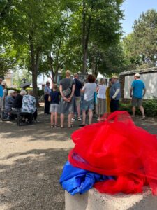 Eröffnung Bücherschrank in Porz-Langel.