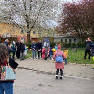 Eröffnung Bücherschrank Stegerwaldsiedlung