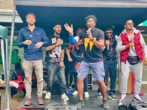 Einweihungs-Feier in Heimersdorf