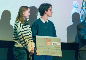 Arnas und Anna gewannen mit ihren Beitrag "Safespaces"